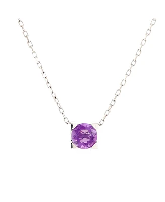 Pre-Owned Cartier C de Cartier Necklace 18K White Gold and Amethyst