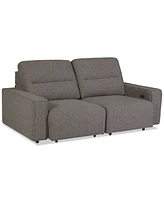 Frandlyn 2-Pc. Fabric Power Sliding Sofa, Exclusively at Macy's