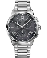 Balmain Men's Swiss Chronograph Madrigal Stainless Steel Bracelet Watch 42mm