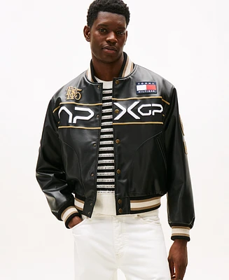 Tommy Hilfiger x Apxgp Collection Men's Racing Varsity Jacket
