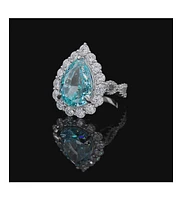 Anna Zuckerman Gia Pear Shaped Cocktail Ring