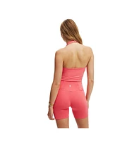 Cotton On Women's Active Ultra Soft Halter Neck Tank