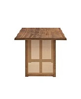 70.87" Rectangular Waves Dining Table (6-Person)