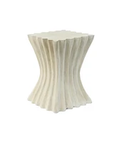 Archaistic Wavy Side Table