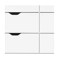 Four Drawer Dresser for Bedroom Storage and Organization