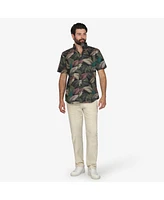 Vustra Men's Tropical Escape Button Down Shirt