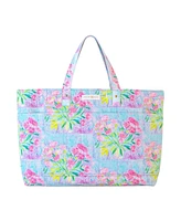 Evelyn & Kate Floral Quilted Tote
