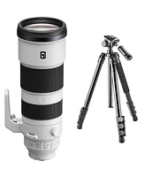 Sony Fe 200-600mm f/5.6-6.3 G Oss Lens for Sony E with Vanguard Alta Pro 264AT 4-Section Al Tripod and Tbh-100 Head