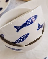Vietri Santorini Minnows Cereal Bowl