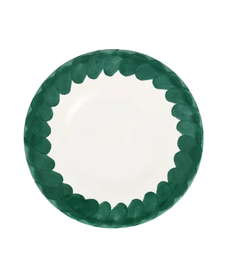 Vietri Lisbon Brushstroke Salad Plate
