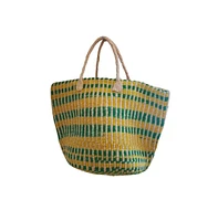 Citrus Large Handmade Sisal Sustainable Basket Tote