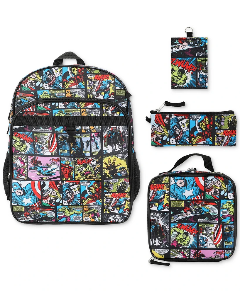 Avengers 4-Piece Backpack Set