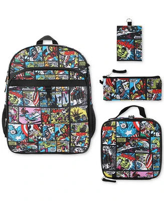 Avengers 4-Piece Backpack Set