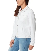 Gloria Vanderbilt Petite Amanda Denim Trucker Jacket
