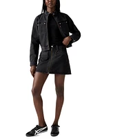 Levi's Women's Cotton Moto Icon Mini Skirt