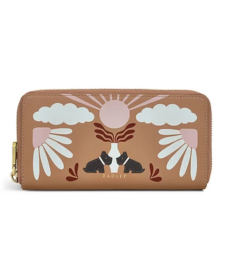 Radley London Rising Sun Zip Around Wallet
