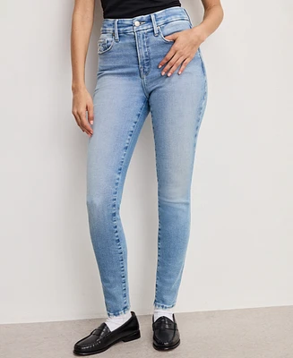 Good American Women's Soft Tech Legs Skinny Jeans