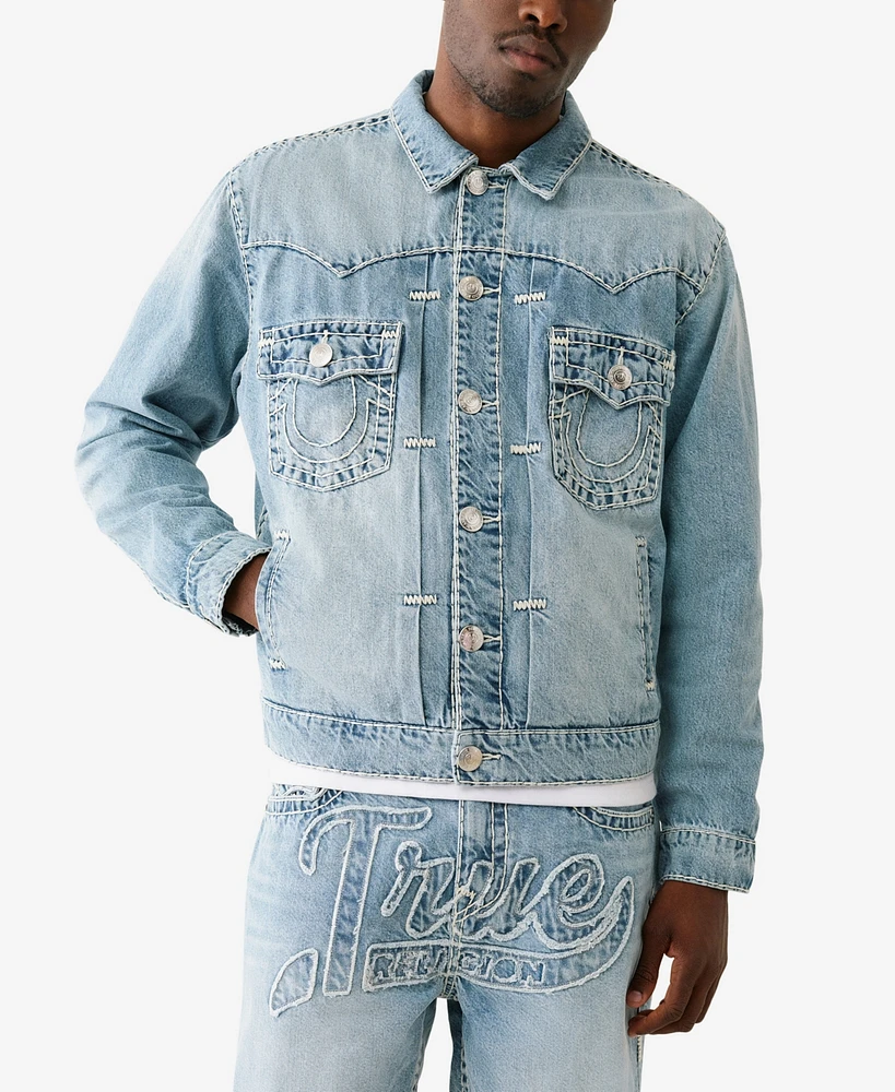 True Religion Men's Oversized Super Jacket