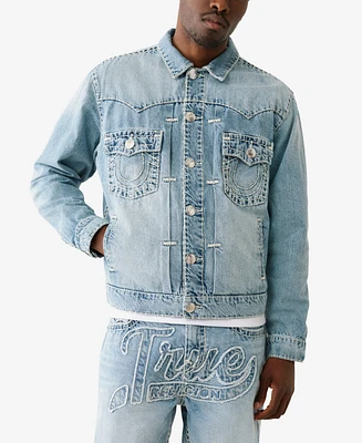 True Religion Men's Oversized Super Jacket