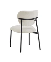 5-Pc Dining Set: Upholstered Chairs & Wood Table