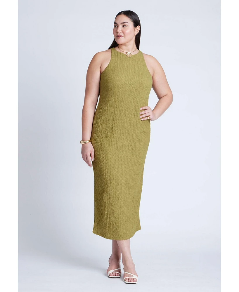 Eloquii Plus Size Texture Knit Dress