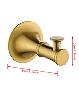6 Piece Bathroom Towel Rack Set Wall Mount