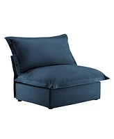 Koala Armless Sofa - Blue