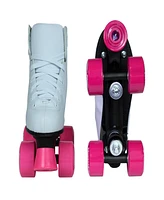 Epic Pink Princess Quad Roller Skates