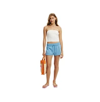Cotton On Women's Dolphin Hem Licensed Micro Mini Short