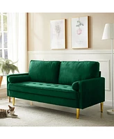 Velvet Sofa 65 inch
