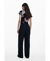 Desigual Women's Jumpsuit designed by Mr. Christian Lacroix
