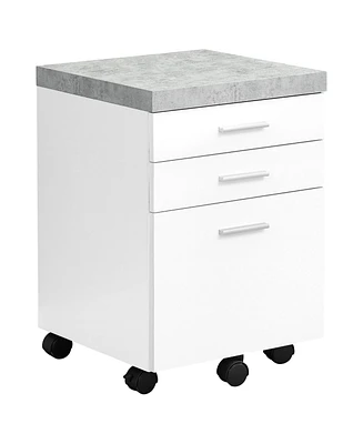 Mdf 3-drawer Filing