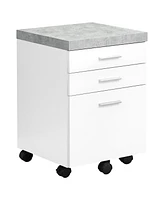 Mdf 3-drawer Filing