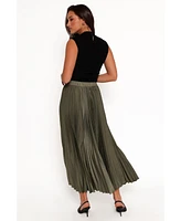 Petal and Pup Women's Polina Pleated Maxi Skirt