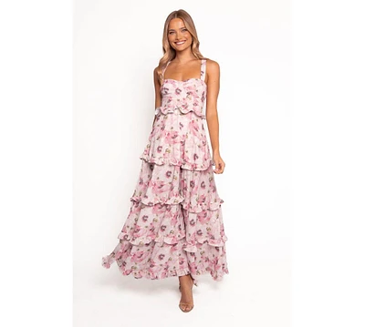 Petal and Pup Women's Lillee Tiered Maxi Dress