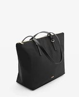 Mango Women's Nylon Shopper Bag