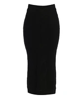 Jluxlabel Women's Merine Knit Midi Skirt