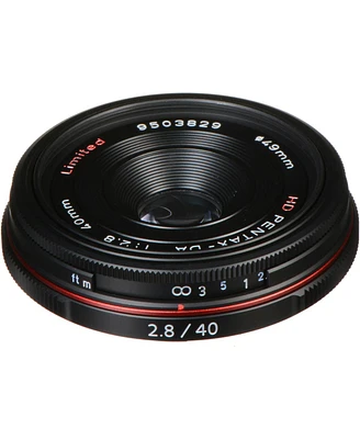 Pentax Smcp-da 40mm f/2.8 Ed Hd Limited Edition Pancake Lens for Dslr Cameras, Black