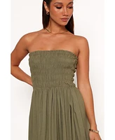 Petal and Pup Women's Linsey Strapless Midi Dress