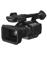 Panasonic Hc-X2 4K Uhd 1" Sensor Professional Camcorder, Bundle with 3-Section Aluminum Video Tripod and Roller Bag