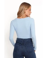 Petal and Pup Women's Dio Knit Henley