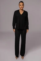 Jluxlabel Women's Fortuna Sweater Knit Pants
