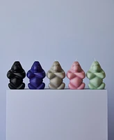 Kosta Boda Gabba Gabba Hey Candle, Set of 5