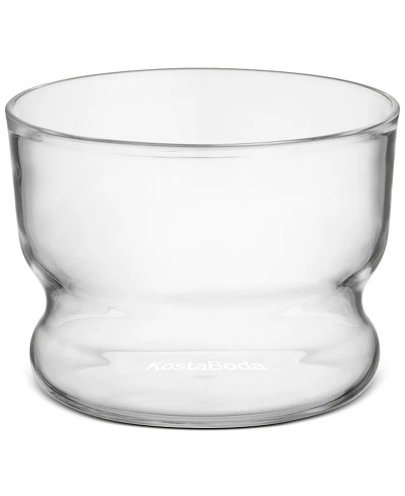 Kosta Boda Viva Double Old-Fashioned Glass, Set of 2