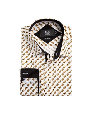 Elie Balleh Big Boys Paisley Button-Down Slim Fit Shirt