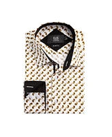 Elie Balleh Big Boys Paisley Button-Down Slim Fit Shirt