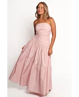 Petal and Pup Women's Blanche Strapless Maxi Dress