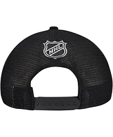 Fanatics Men's Olive Anaheim Ducks Military Appreciation Trucker Adjustable Hat