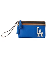 Dooney & Bourke Los Angeles Dodgers Infield Double-Zip Wristlet