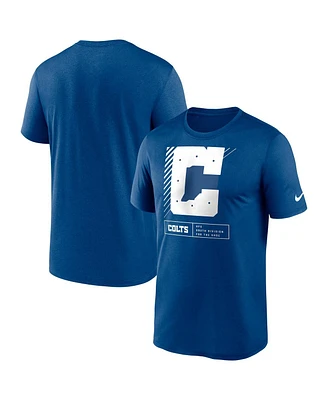 Nike Men's Royal Indianapolis Colts Legend Yard Lines Performance T-Shirt